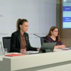 Cadena i Porras a la presentació d’ahir.