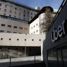 L’oficina de la flota d’Uber a Andorra.