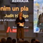 Hidalgo, fent la presentació de l’Andorra Business Market 2025.
