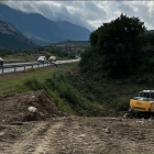 Obres del polígon d’Organya.