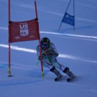 Joan Verdú entrenant a Copper Mountain.