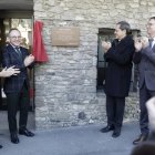 El cap de Govern, Xavier Espot, inaugurant l'hotel Peralba.