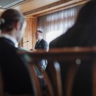 Espot durant el discurs al Fòrum de l’EFA.