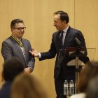 José Augusto Duarte amb José Luís Gonçalves Carvalho.