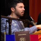 El fragment del pòdcast on el youtuber WillyRex qüestiona l'obligatorietat del català per renovar la residència