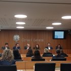 Els cònsuls durant la presentació de les propostes per assegurar un creixemt sostenible