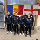 L’equip nacional a Luxemburg.