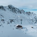 Esquiadors a l’estació d’Ordino Arcalís.