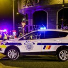 Un vehícle de la policia.