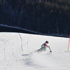 Cande Moreno competint a St Moritz