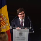 El Raonador del ciutadà, durant l'acte d'homenatge al 77è aniversari de la Declaració Universal dels Drets Humans.