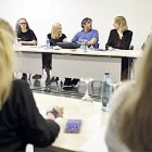 Una de les reunions entre sindicats i Govern.