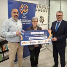 La FAB entrega a Càritas la recaptació del programa ‘Basketball For Good’.