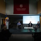 Un moment de la presentació del Manual.