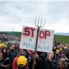 Persistència del bloqueig agrícola a la RN-20.