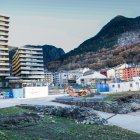 El terreny ja està preparat per començar les obres de construcció del les tres noves torres.