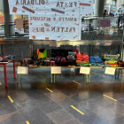 Un dels muntatges solidaris organitzats per l’alumnat del centre per recaptar fons a favor d’UNICEF.