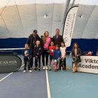 Els vencedors a la segona prova del circuit.