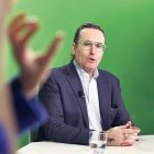 Carles Naudi durant l’entrevista al ‘Parlem-ne’, de Diari TV.