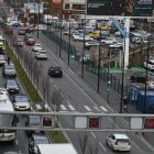 Retencions de baixada a l'avinguda Tarragona.
