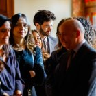 Escalé al Palau Episcopal.