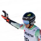 L’esquiador Joan Verdú, en una de les curses d’aquesta temporada.