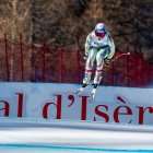 Cande Moreno, al descens de dissabte a Val d'Isère