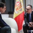 Espot, amb el representant del Copríncep.