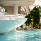 L’interior de Caldea.