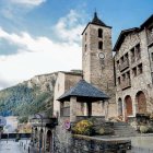 L’església parroquial d’Ordino.
