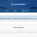 La seu electrònica del Govern.