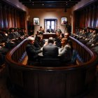 Els consellers a Casa de la Vall.