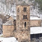 L’església de Sant Joan de Caselles.