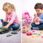 Nens i nenes poden gaudir de tot tipus de joguines.