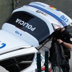 Una patrulla de la policia.