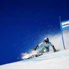 Cande, a la Copa del Món de St. Moritz.