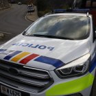 Un cotxe patrulla de la policia.