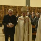 El bisbe Josep-Lluís Serrano al concert.