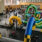 Un moment durant el Saló de la Infància i la Joventut al Pas de la Casa