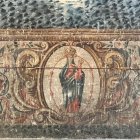 El frontal d'altar de la capella del Roser de l'església de Sant Iscle i Santa Victòria de la Massana