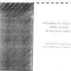 El reglament, encara en format paper.