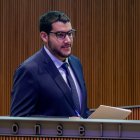 Pere Baró al Consell General.