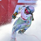 Cande Moreno, a la Copa del Món de Saint-Moritz.