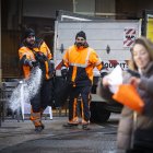 Operaris comunals salant els carrers d'Andorra la Vella.

Foto: Comú d'Andorra la Vella/Tony Lara
