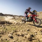 El resident Tosha Schareina durant l’etapa d’ahir.