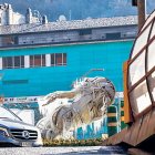 La Dama de Gel, durant l’episodi de gelada de dijous.