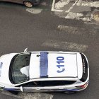 Un vehicle de la policia.