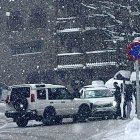 Topada entre dos vehicles a la rotonda del Tarter