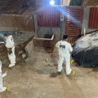 Policies xilens durant la investigació del crim.