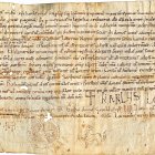 Fragment de la Carta Pobla d’Andorra.